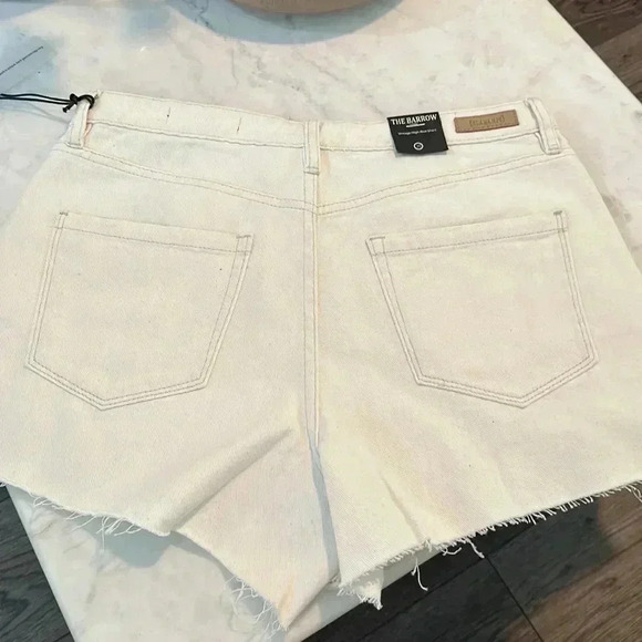 NWT BLANK NYC THE BARROW CROCHET DENIM SHORTS - Picture 5 of 5